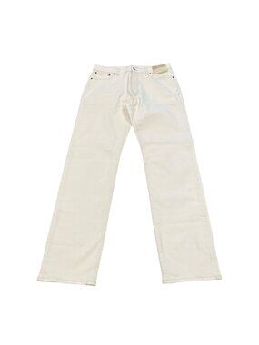 NWT Flawed Madewell The 1991 Straight Leg Jean Mens 32x32 Vintage Canvas Cream